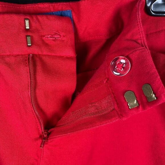 Very nice red Old Navy 3/4 pants sz 12 - Picture 3 of 5